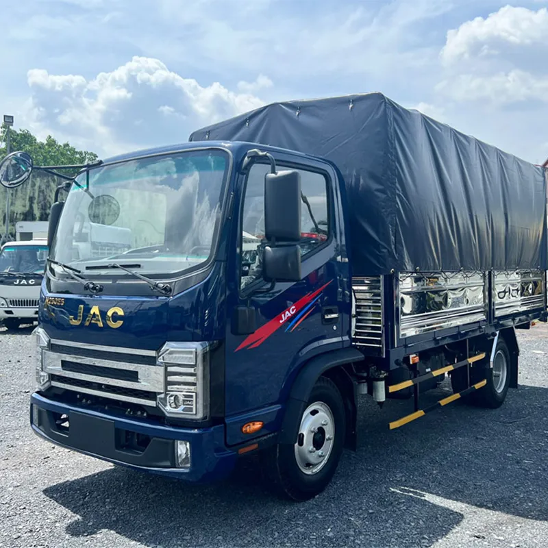 Xe tải Jac N250S tải trọng 2.5 tấn thùng khung mui